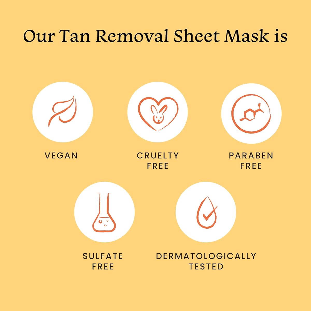 Foxtale Essentials De-Tanning Sheet Mask with Papaya & Vitamin C - 1 Pack - Image 6