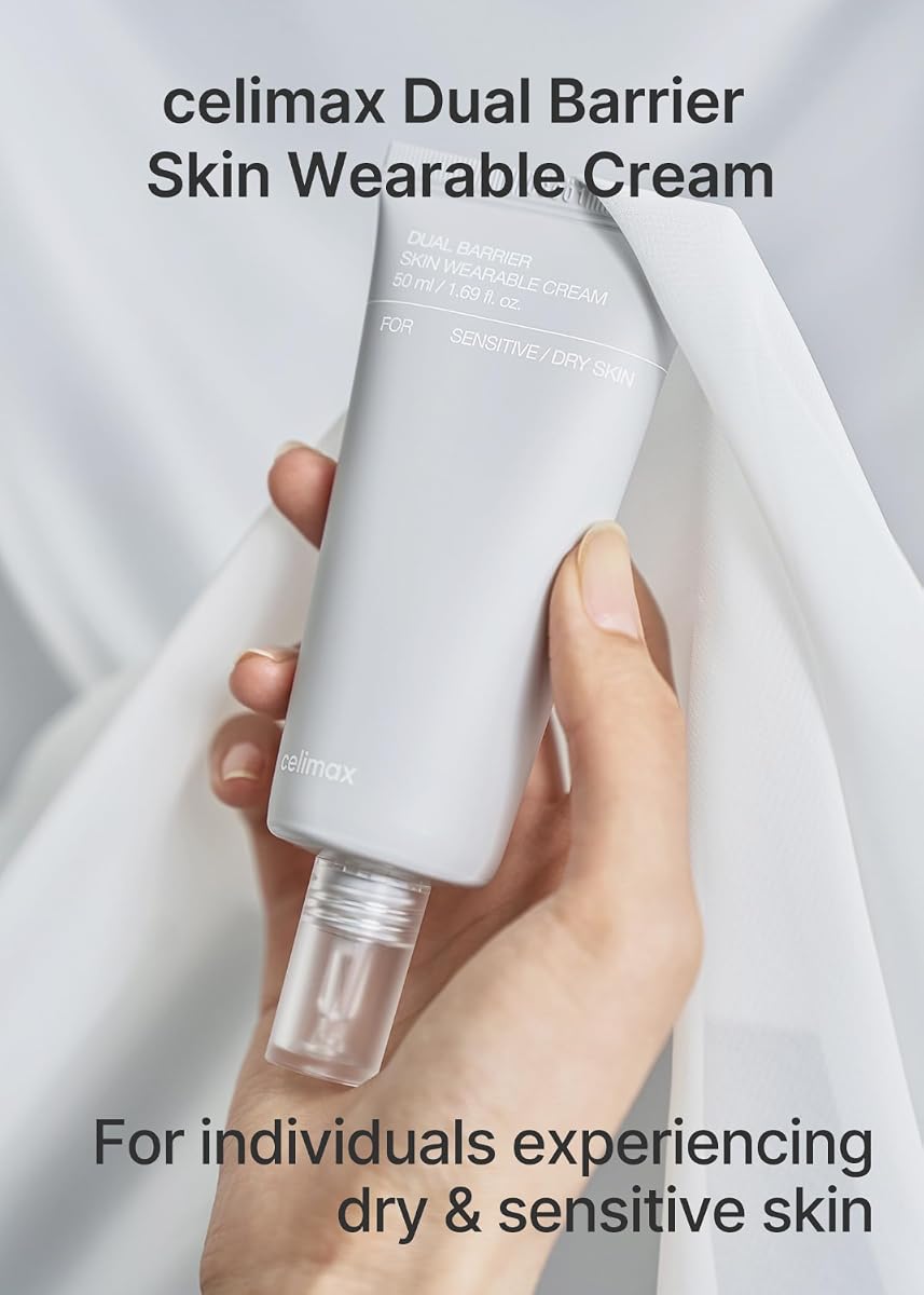 Celimax Dual Barrier Skin Wearable Cream - Long Lasting Moisturizer with Ceramides and Hyaluronic Acid, 50ml - Image 2