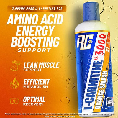 Ronnie Coleman L Carnitine XS 3000 Orange Smash - 473mL Liquid - Image 5