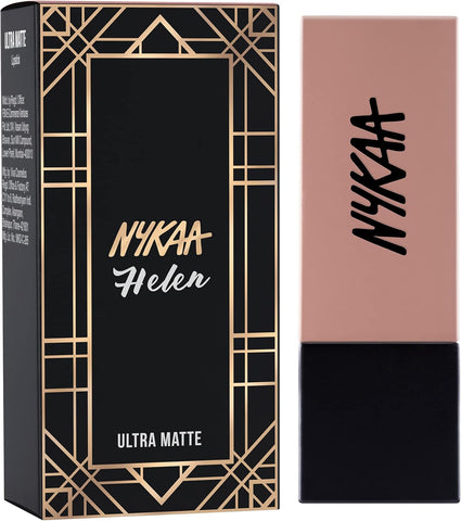 Nykaa Ultra Matte Lipstick  Helen  01