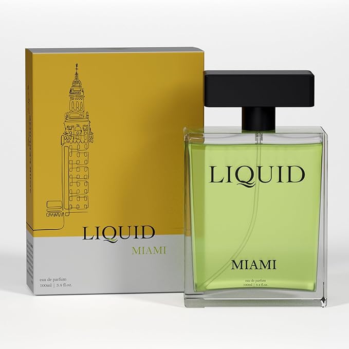 Miami Liquid Eau De Parfum - Fragrance Deodorant, 90ml - Image 3