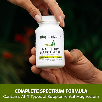 BiOptimizers Magnesium Breakthrough Supplement - Brain Health - 60 Capsules - Image 3