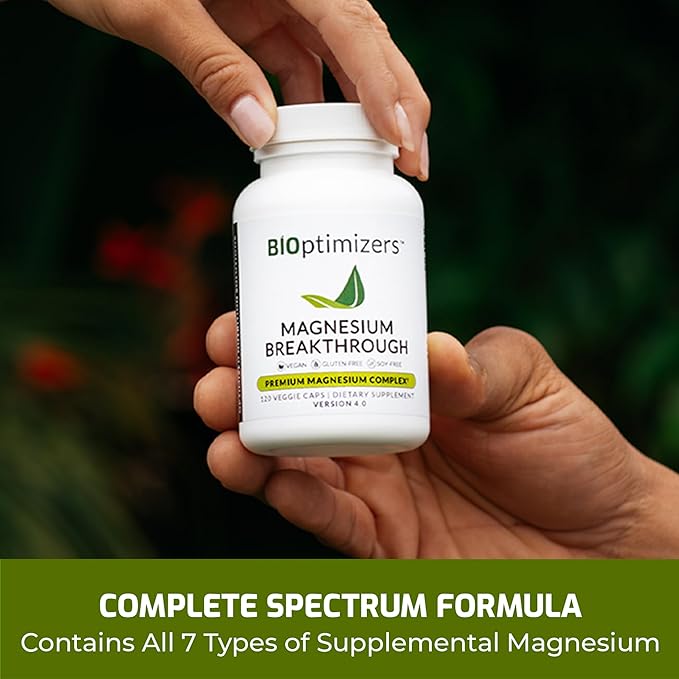 BiOptimizers Magnesium Breakthrough Supplement - Brain Health - 60 Capsules - Image 3