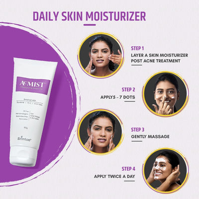 Brinton AcMist Moisturizing Cream Gel - Face Moisturiser, 50g - Image 5