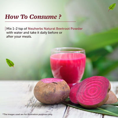 Neuherbs Beetroot Powder - Natural Functional Drink, 100g - Image 5
