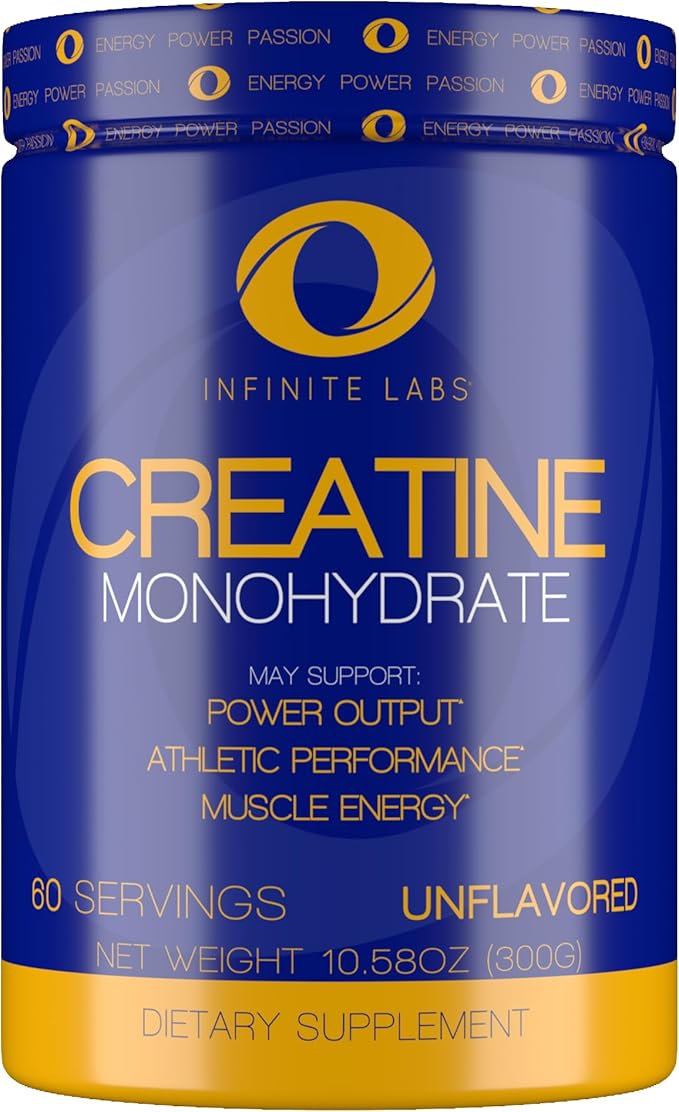 INFINITE Creatine Monohydrate Powder - Sports Nutrition, 300g