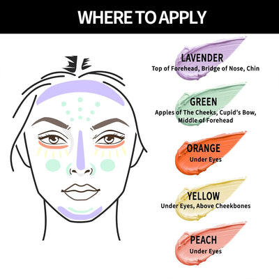 Nykaa instaBlur Peach Colour Corrector Stick - Image 6