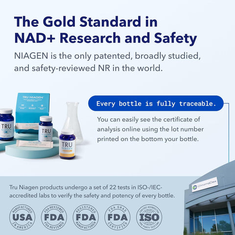 TRU NIAGEN PRO NAD+ Supplement for Anti Aging and Cell Regeneration, 1000 mg