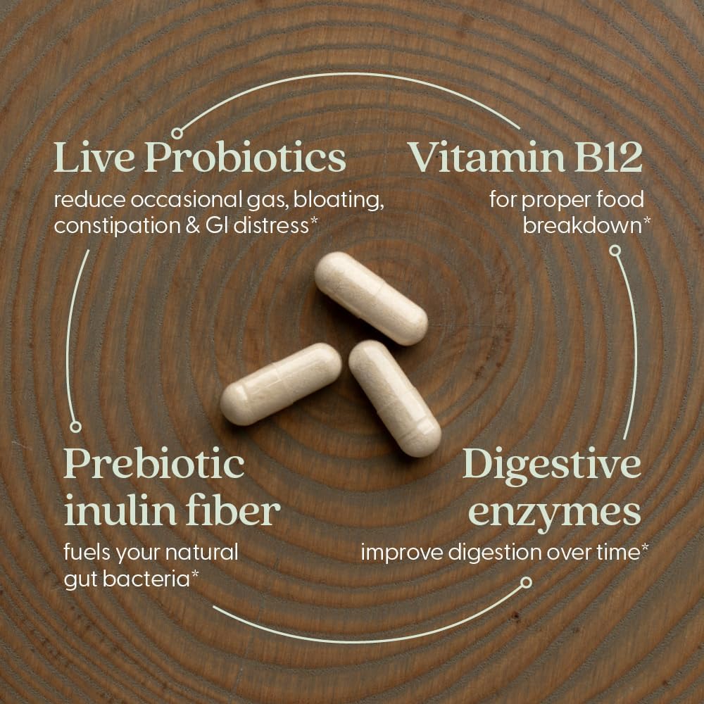 New Chapter All-Flora Probiotic-Enzyme Complex - 90 Capsules - Image 8
