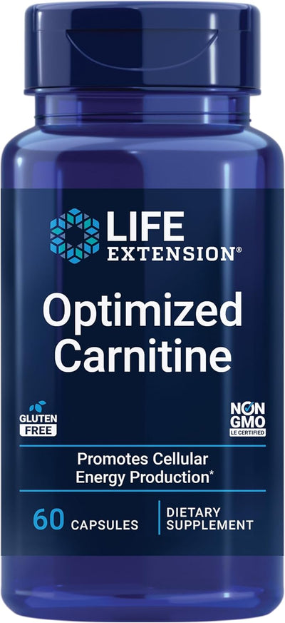 Life Extension Optimized Carnitine, 60 capsules