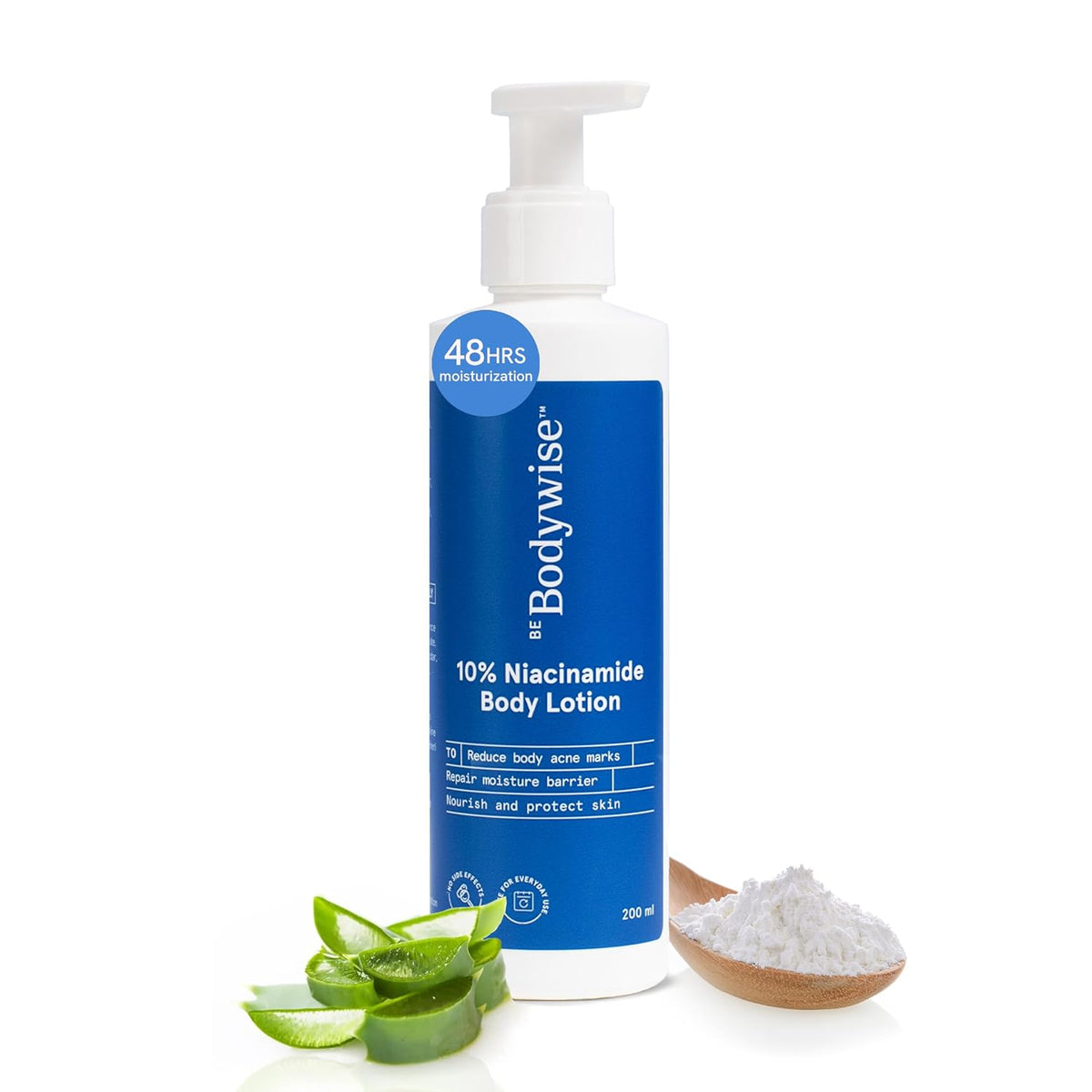 Be Bodywise Niacinamide Brightening Body Lotion - 10% Formula, 200ml