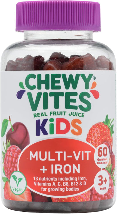 Chewy Vites Kids Multivitamin + Iron 60's