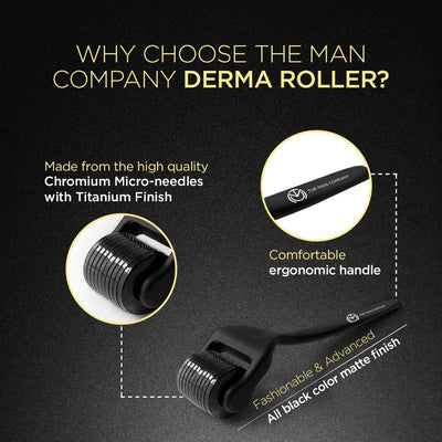 The Man Company Beard Oil with Almond & Thyme and Derma Roller - 30ml - Image 8