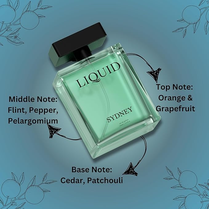 Sydney Liquid Eau De Parfum - Deodorant & Fragrance, 90 Ml - Image 4