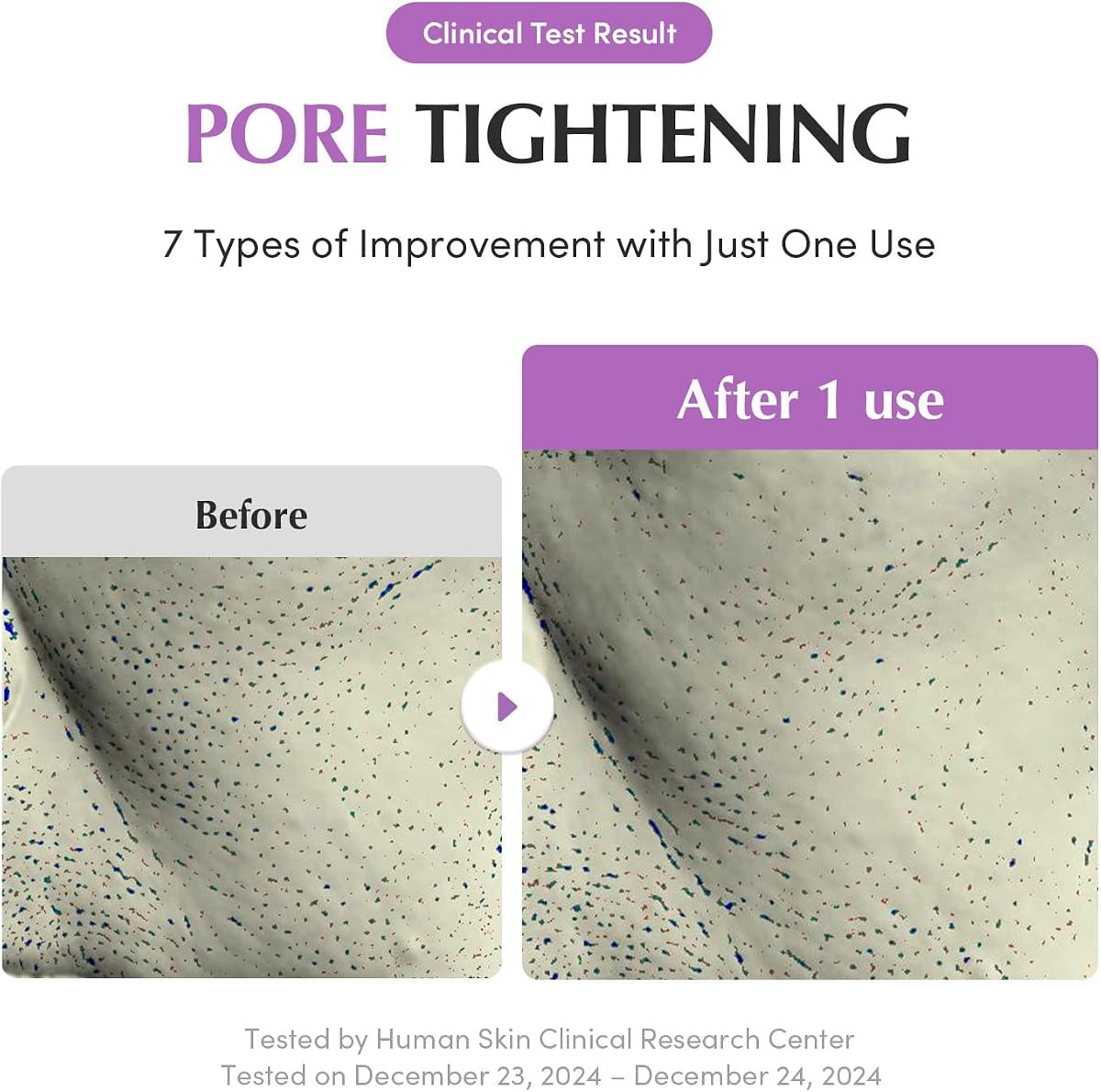 Eqqualberry Purple Rice Pore Purifying Pack Cleanser - Clay and Foam, 130g - Image 4