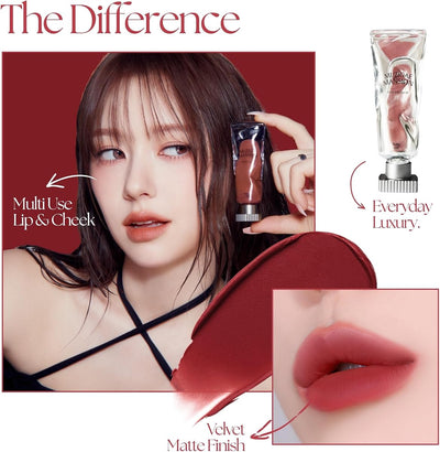 OBJET Liquid Lip Stain 008 Dominant - Velvet Matte, 6ml