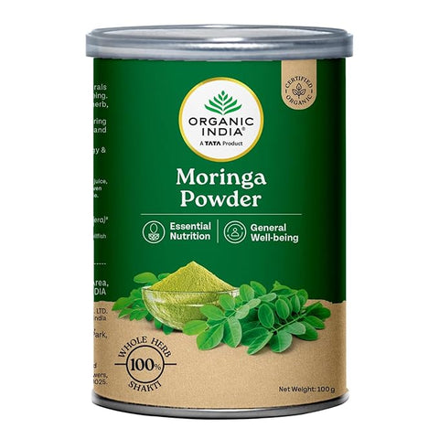 ORGANIC INDIA Moringa Powder Can 100g