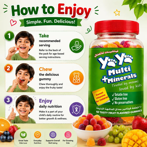 YAYA MULTI Vitamin Gummies for Children