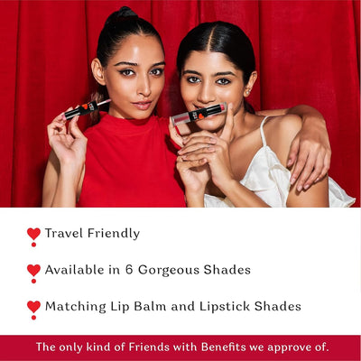 Color Cupid Redreign LB5 Lip Balm + Liquid Lipstick Duo - Image 5