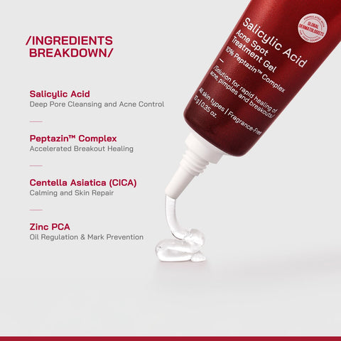 PHD Salicylic Acid Acne Spot Treatment Gel 10g