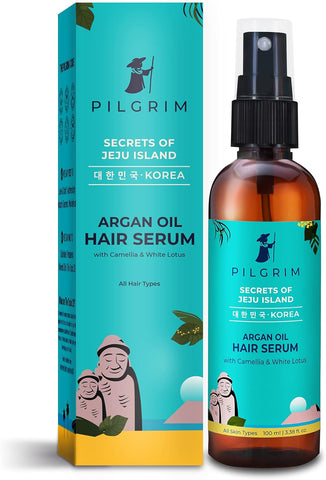 Pilgrim Argan Oil Hair Serum for Women and Men, 100 ml