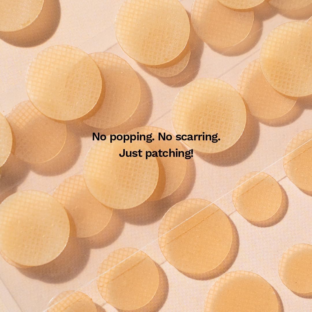 Pee Safe Hydrocolloid Acne Relief Patches with Neem & Calendula Oil - 30 Pack - Image 3