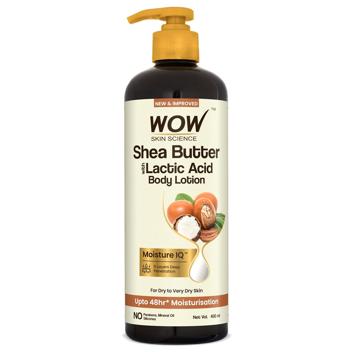 Wow Skin Science Shea & Cocoa Butter Body Lotion 400 ML