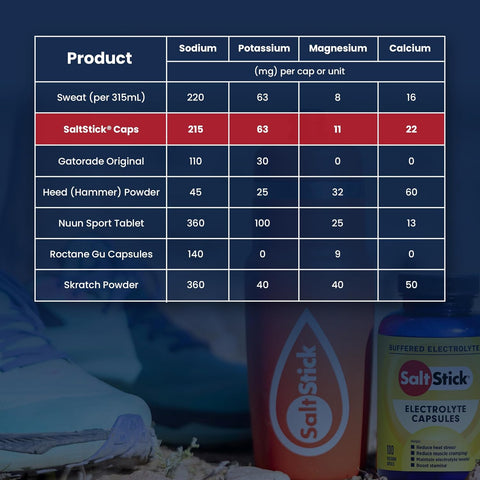 SaltStick Electrolyte Capsules 100