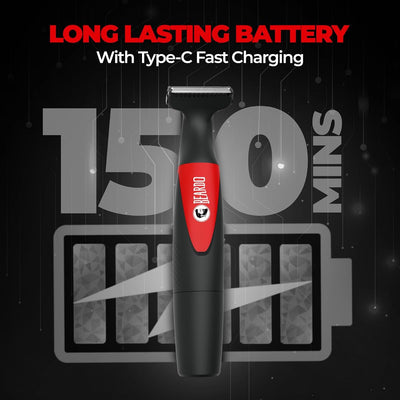 Beardo I Blade Body Trimmer - Multiple Length Settings, USB Type-C Charging, IPX4 Water Resistant - Image 8