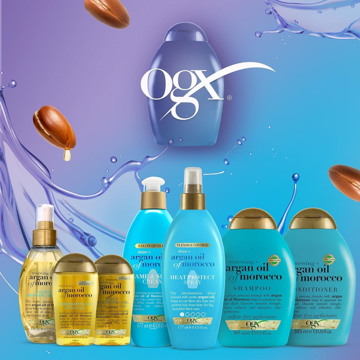 OGX Moroccan Argan Oil - Extra Penetrating Hair Treatment, 100ml - Image 3