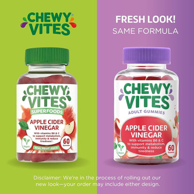Chewy Vites Superfoods Apple Cider Vinegar Gummies - 500mg, 60 Pack - Image 2