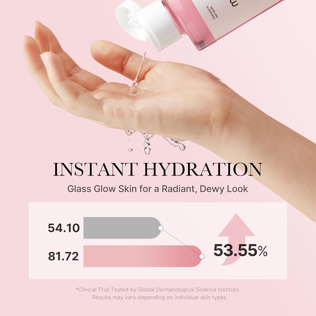 Medicube Salmon DNA PDRN Pink Cica Soothing Toner - 250ml - Image 5
