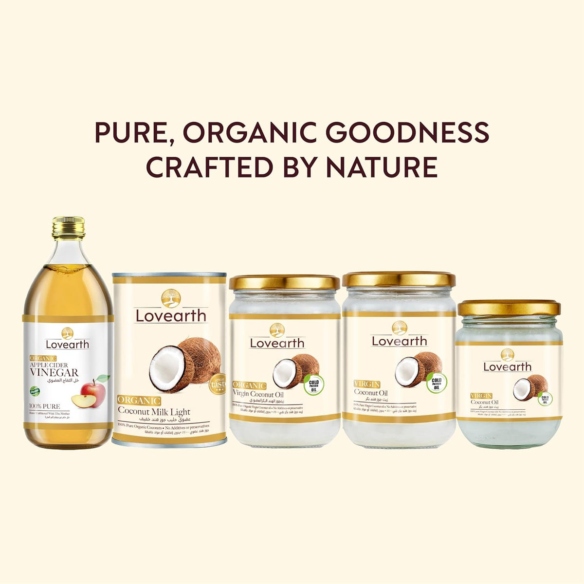 Lovearth Organic Coconut Milk Light - 400ml - Image 4