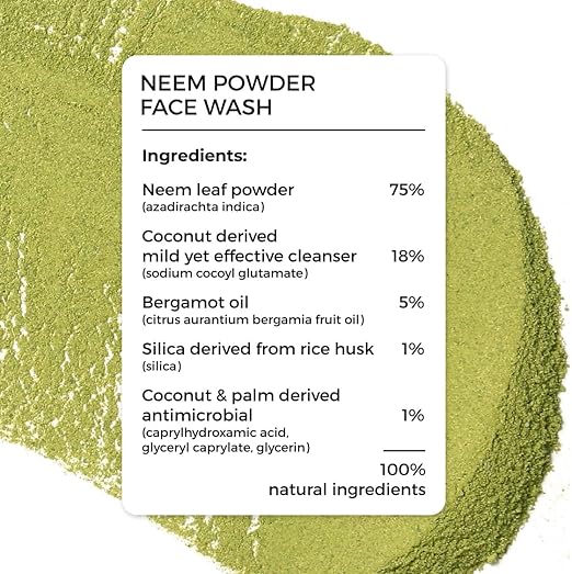 Brillaire Neem Powder Face Wash - 30G - Image 2