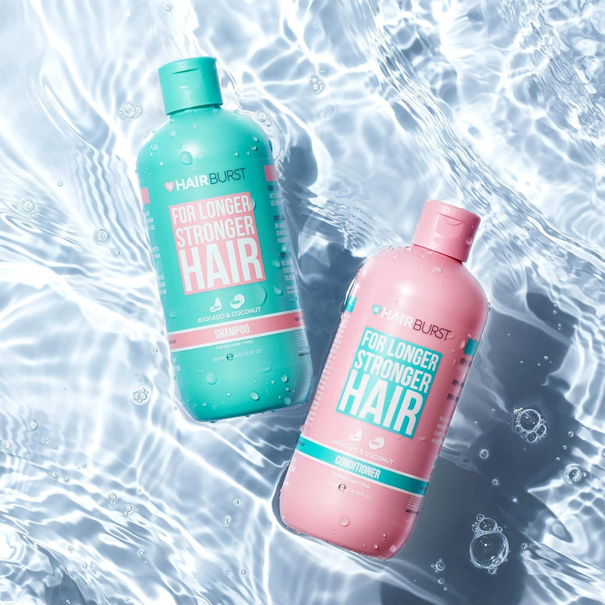 Hairburst Hair Growth Shampoo - No SLS & Parabens, Coconut & Avocado Aroma, 350ml - Image 3