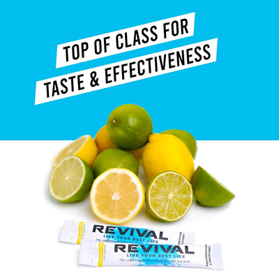 REVIVAL Lime & Lemon Functional Drinks 12-Serving Pack - Image 4