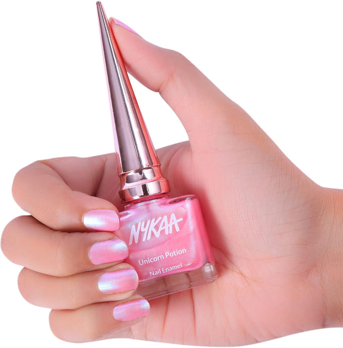Nykaa Unicorn Potion Nail Enamel Pink Pony 238 - 9ml - Image 2