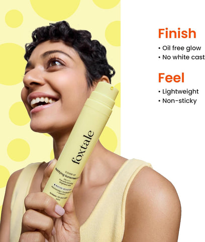 Foxtale Niacinamide Matte Sunscreen Mattifying Sunscreen Spf70+Pa++++ 50Ml