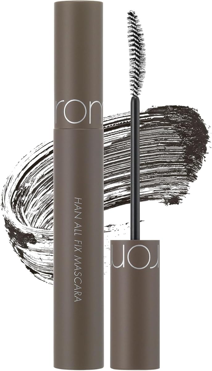 Rom&Nd Han All Fix Mascara L02 Long Ash - Water & Oil Resistant, 7g