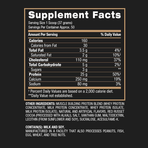 BPI WHEY HD 50SRV 4.1LB CHOCO COOKIES