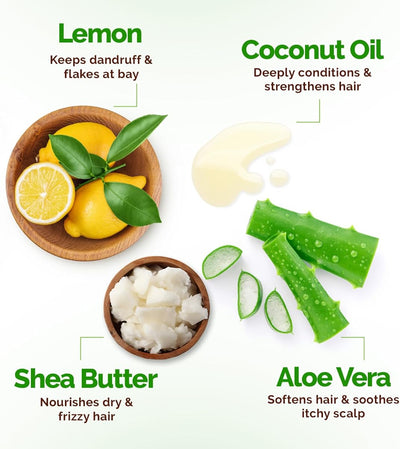 Mamaearth Lemon Anti-Dandruff Conditioner with Lemon & Ginger - 250ml - Image 6
