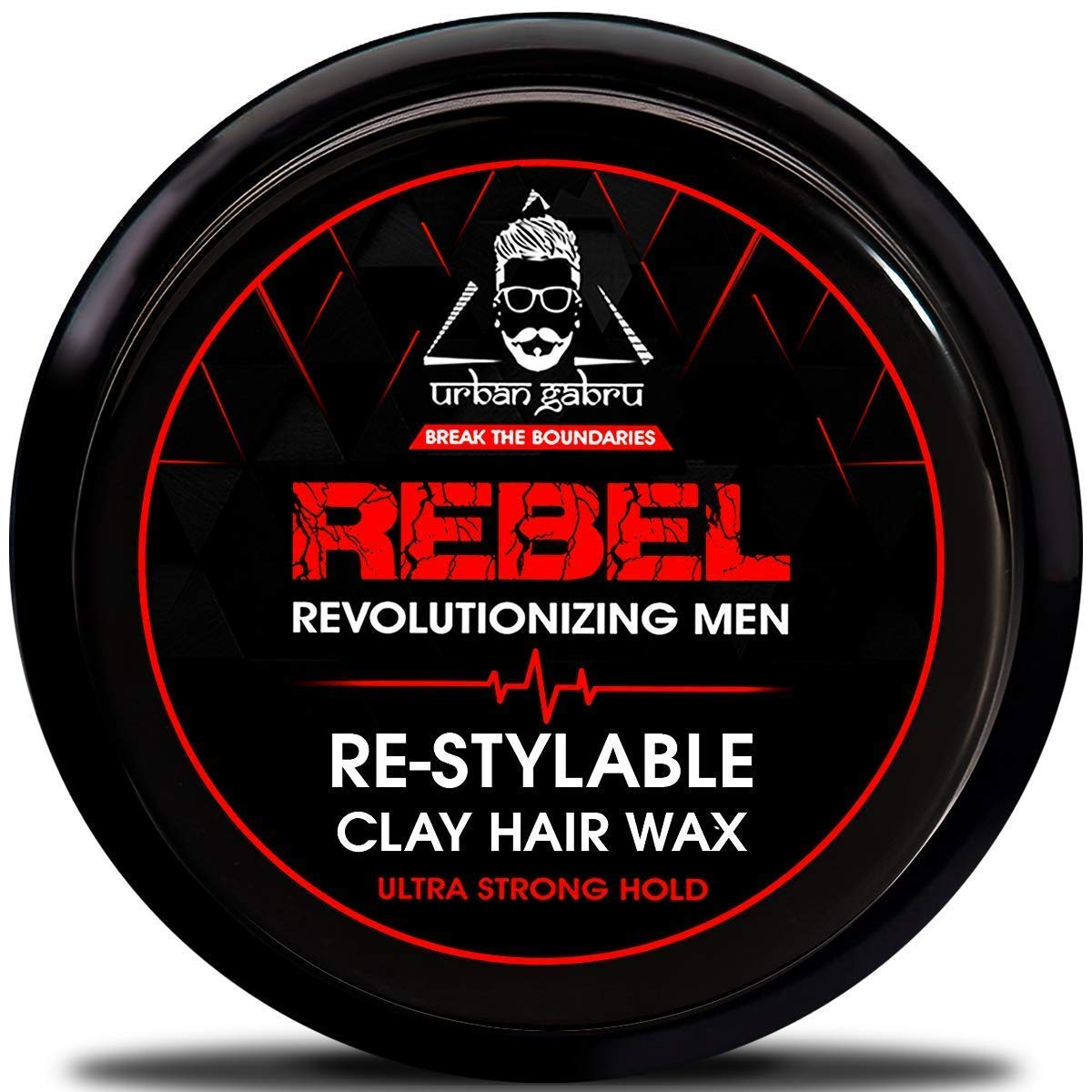 Urban Gabru Rebel Hair Styling Clay Wax for Men - 85g