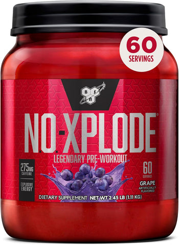 BSN N.O Xplode 2.45LB 60Serv Grape (6/Case)