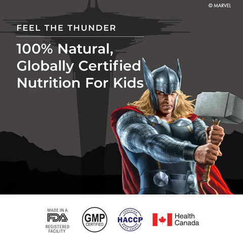 Wellbeing Nutrition Marvel Thor Melts | Sweet Cherry Flavor (30 Oral Strips)