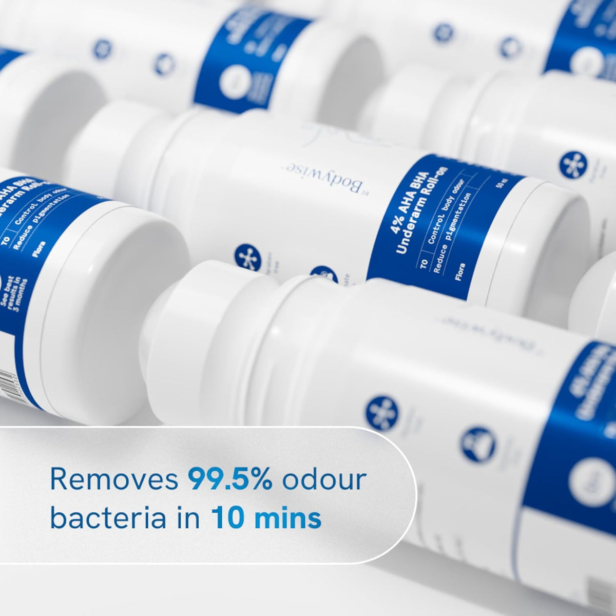 Bebodywise 4% AHA BHA Underarm Roll On - Flora, 50ml - Image 7