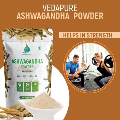 Vedapure Ashwagandha Powder 100 gram