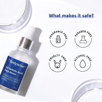 Be Bodywise 2% Salicylic Acid Face Serum - 30ml - Image 5