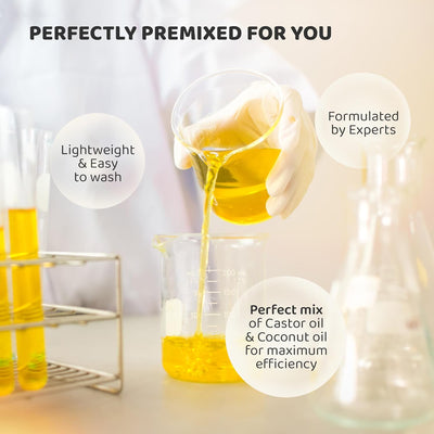 ReyNaturals Cold Pressed Castor Oil + Rosemary Essential Oil - 200ml - Image 3