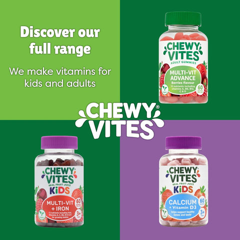 Chewy Vites Kids Multi- Vitamin Probiotic Gummies 60'S