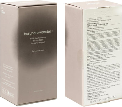 Haruharu Black Rice Hyaluronic 2GF Anti-Aging Ampoule - 30ml - Image 8